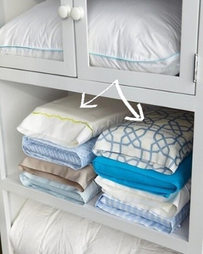 Ordnung im Wäscheschrank für gesünderes Schlafen